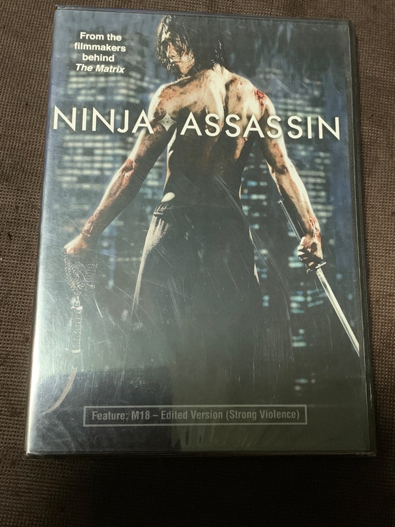 Ninja assassin DVD, Hobbies  Toys, Music  Media, CDs  DVDs on Carousell