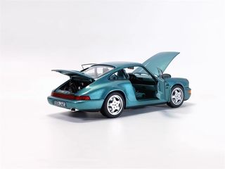 NOREV 1:18 Porsche 911 Carrera 4 964 Green Metallic, Hobbies