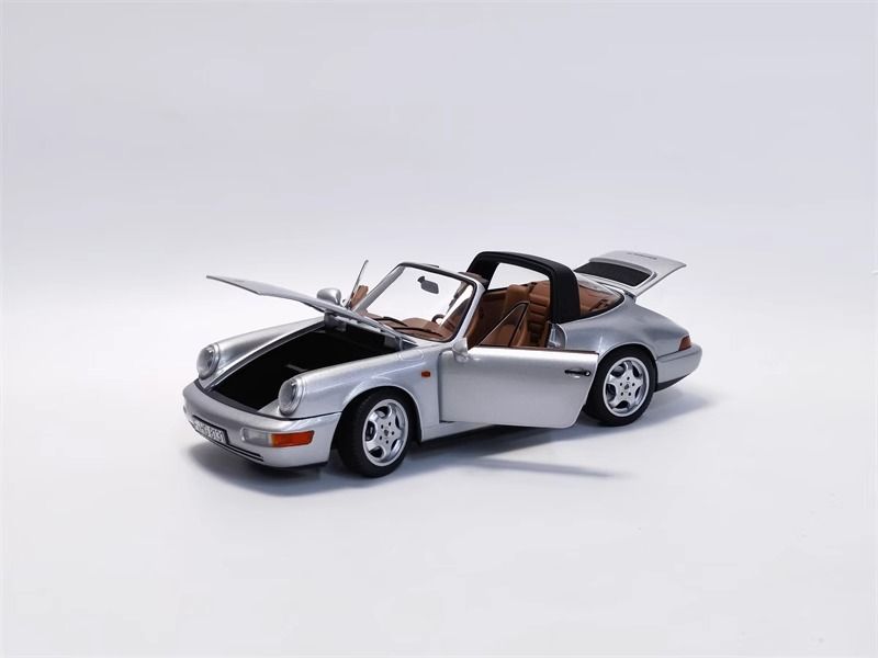 NOREV 1: Porsche  Carrera 4  Targa Silver, Hobbies & Toys