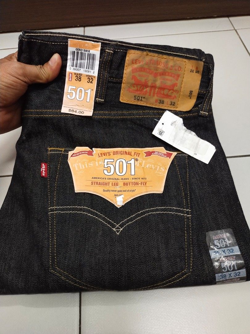 Levis 501 sales w38 l32