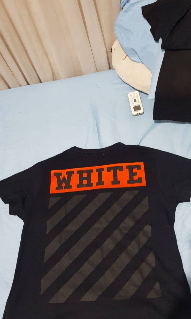 Off-White c/o Virgil Abloh Orange Box T-Shirt - Black