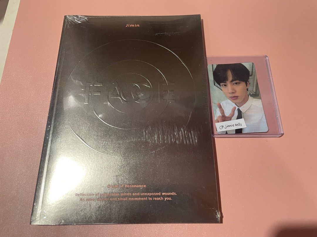 ONHAND BTS Jimin FACE album (Undefinable Face / Hardware version