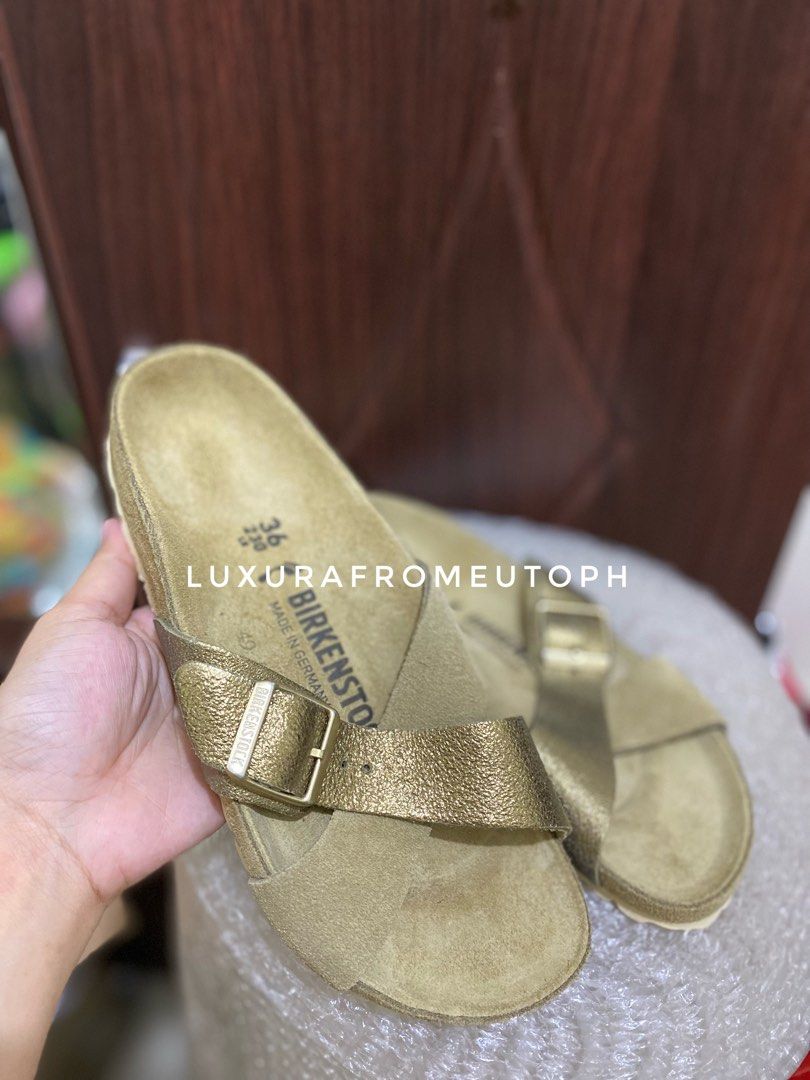 ORIGINAL BIRKENSTOCK SIENNA KHAKI Women s Fashion Footwear