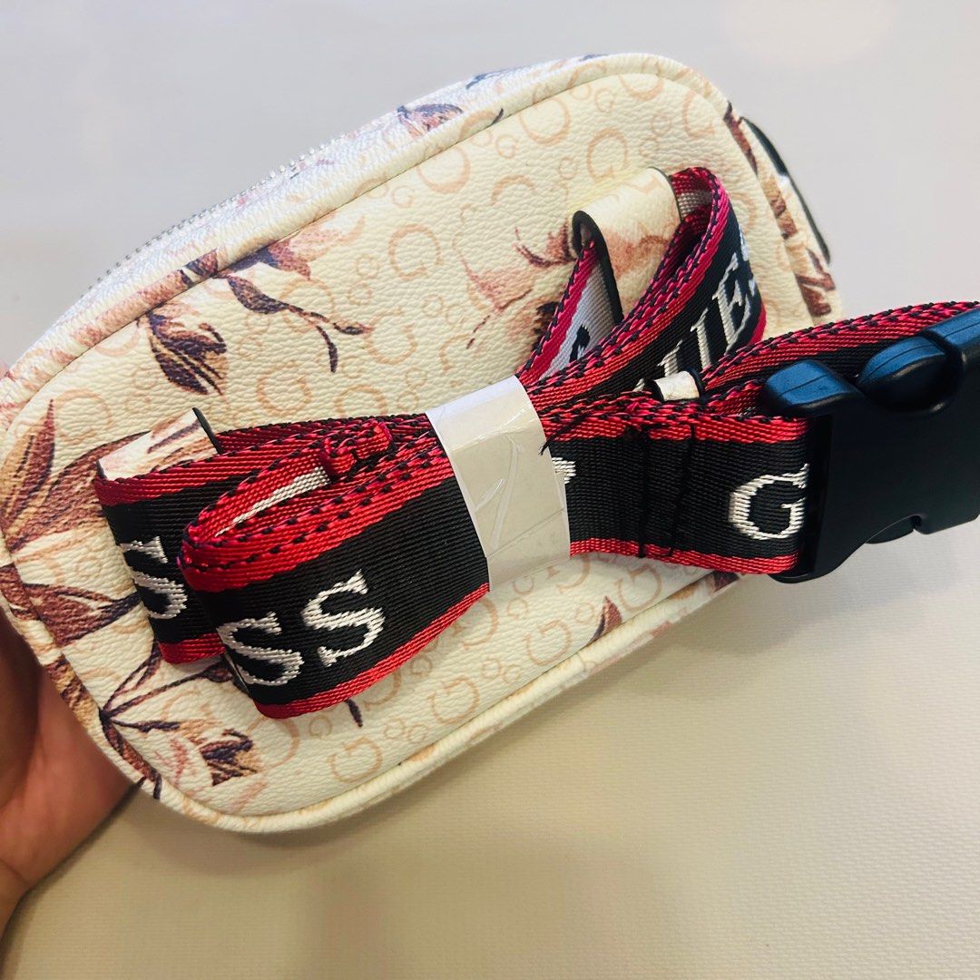 Guess belt bag red top