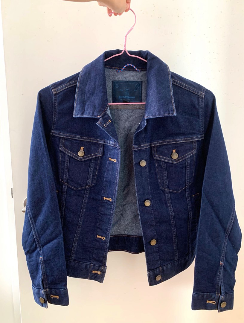 Patagonia women's shop denim jacket