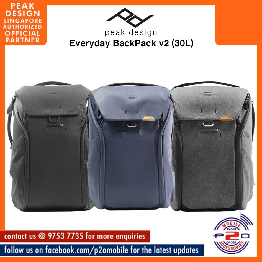 Sac Peak Design Everyday Backpack 30L V2 Noir