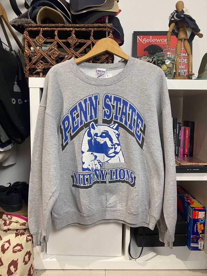 PENN STATE SWEATSHIRT TAG TRUE FAN VINTAGE MADE IN USA Men s