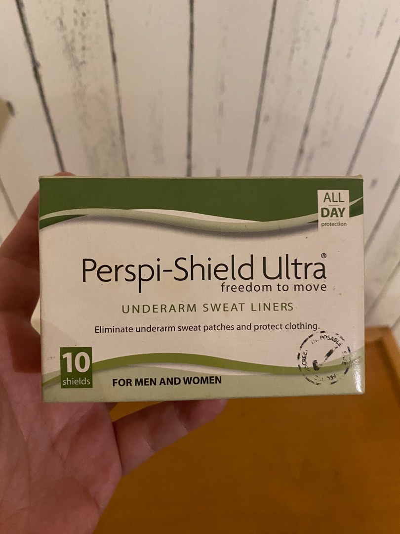 Perspi shield ultra underarm sweat liners on Carousell