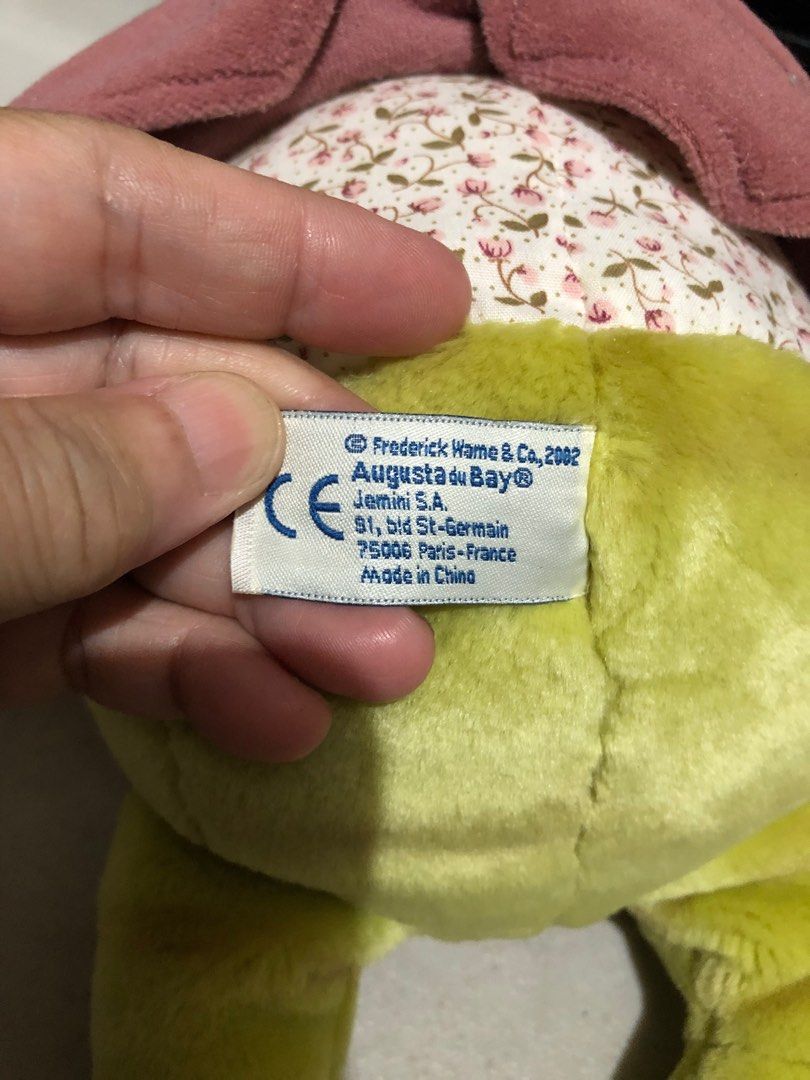 Peter Rabbit 16” Jeremy Fisher Frog Plush on Carousell