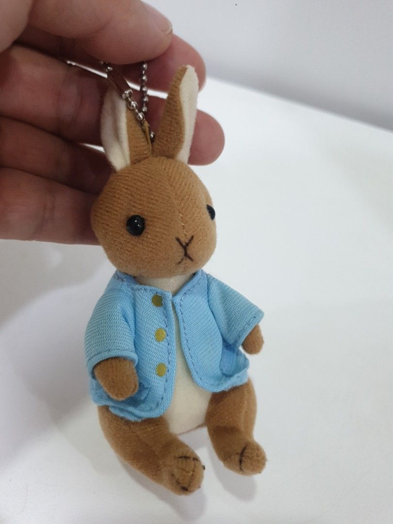 Peter Rabbit plush keychain