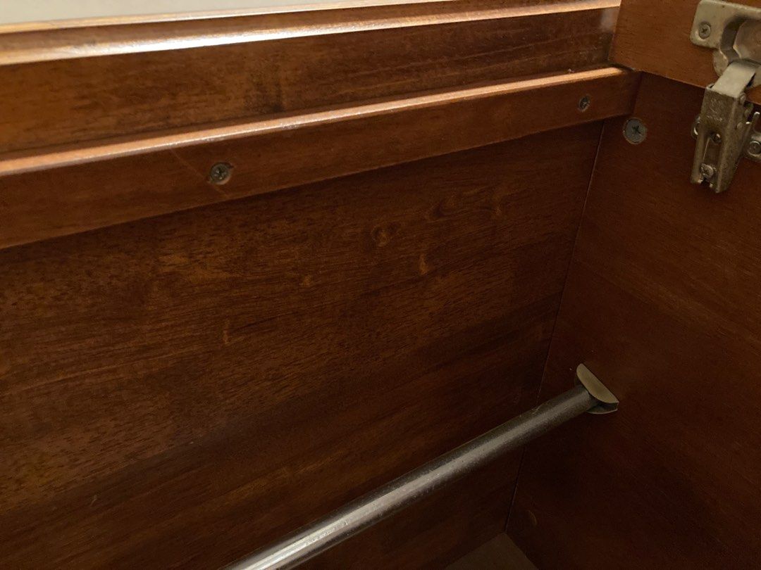 Picket & Rail Cherry Wardrobe, Furniture & Home Living, Furniture