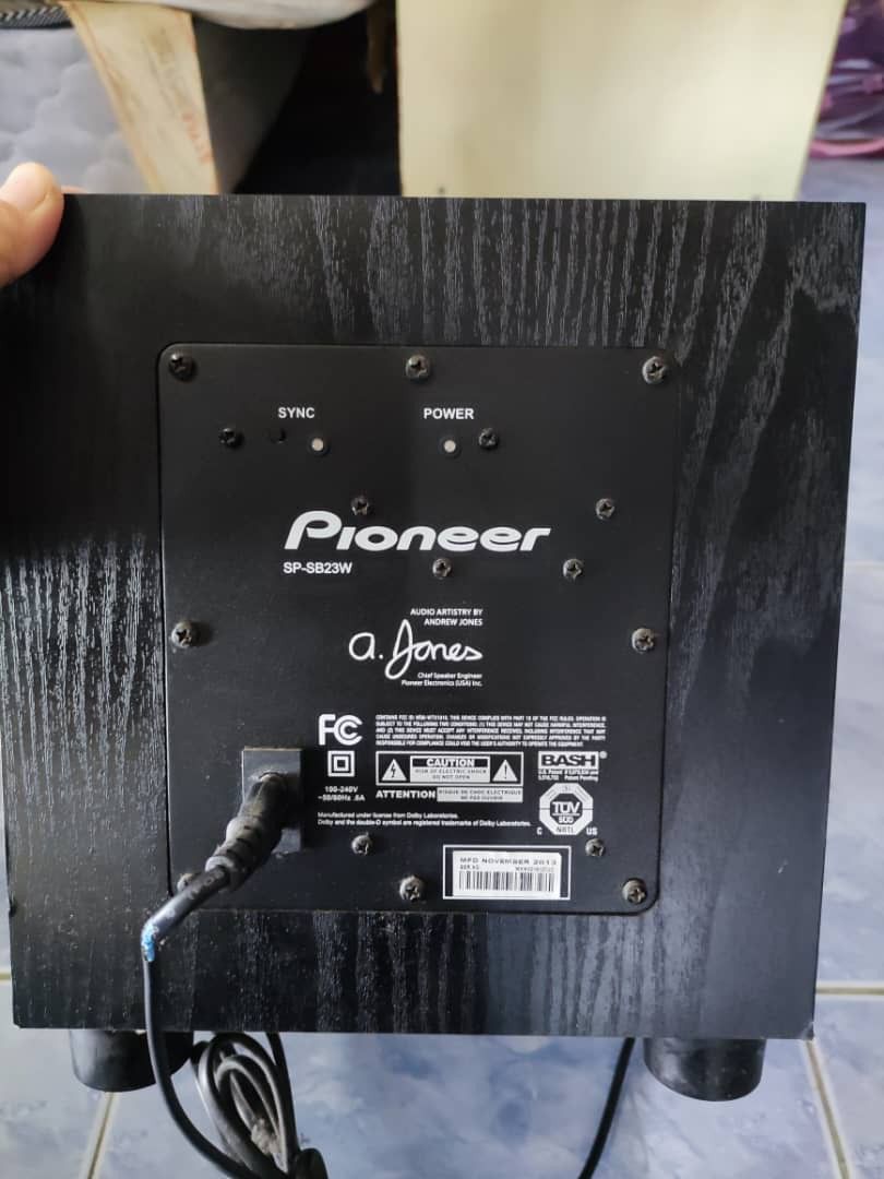 Pioneer sb23w cheap