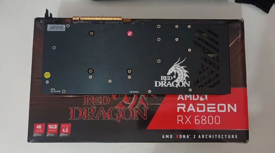 PowerColor RX 6800 Red Dragon (RX6800), Computers & Tech, Parts ...
