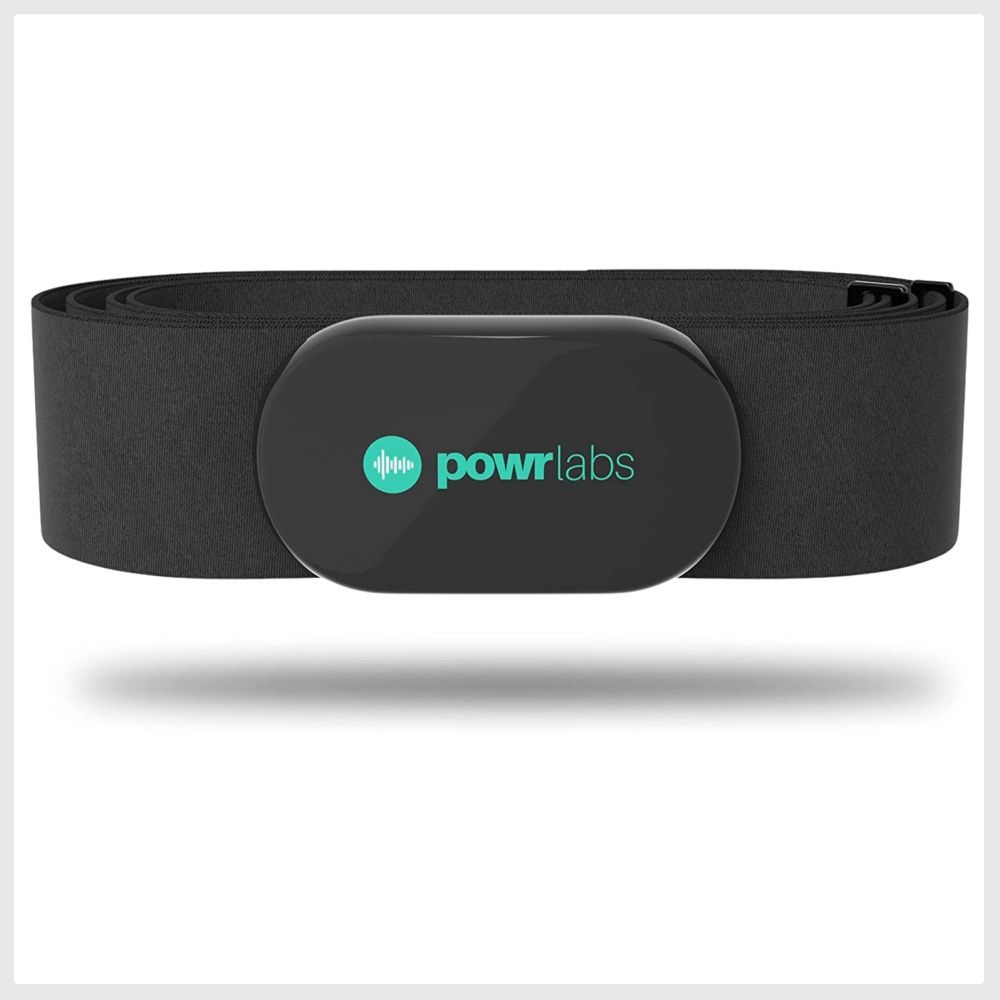 Powr Labs Bluetooth and ANT+ Heart Rate Monitor Chest Strap - Compatible  with Polar, Garmin, Peloton, Wahoo