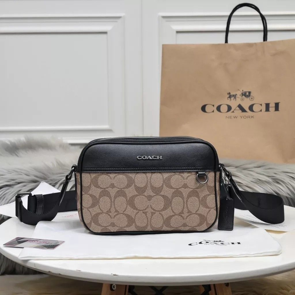 Coach men's cross deals bag