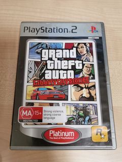 Grand Theft Auto Liberty City Stories PS2 PAL *No Map or Manual*