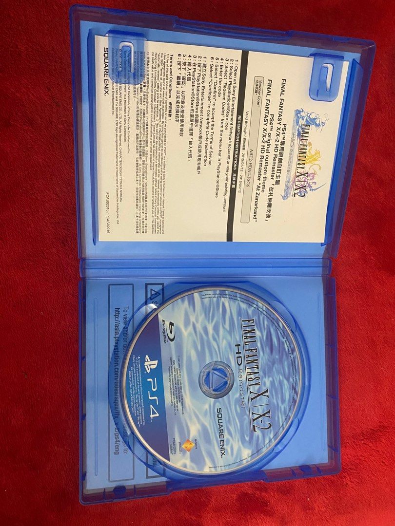 PS4 final fantasy X X2