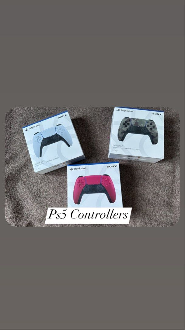 Pd5 Color Controllers Ps5 Controllers, Video Gaming, Gaming Accessories, Controllers on Carousell