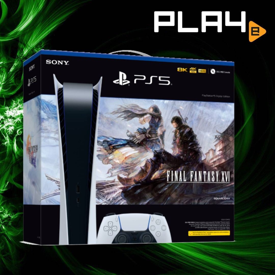 PlayStation 5 Digital Edition [Final Fantasy XVI Bundle] - Bitcoin