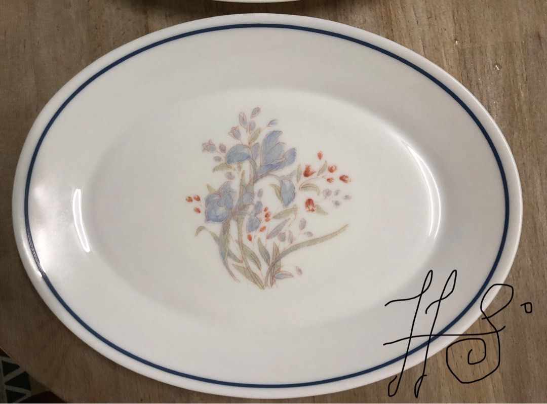 Blue iris pyrex online
