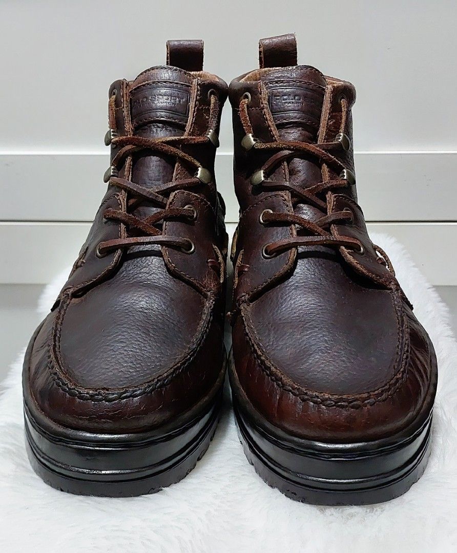 Vintage polo sport boots top