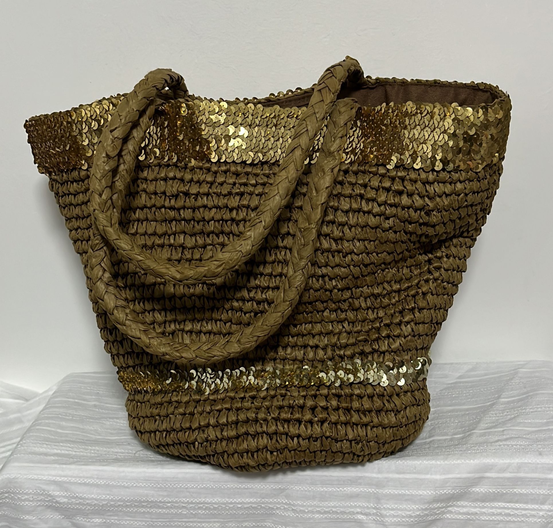 Raffia string hotsell bag