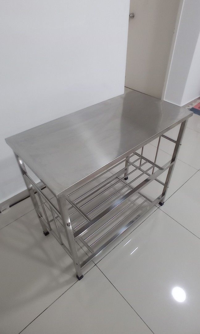 RAK DAPUR STAINLESS STEEL. Still Cantik & berkilat., Furniture & Home