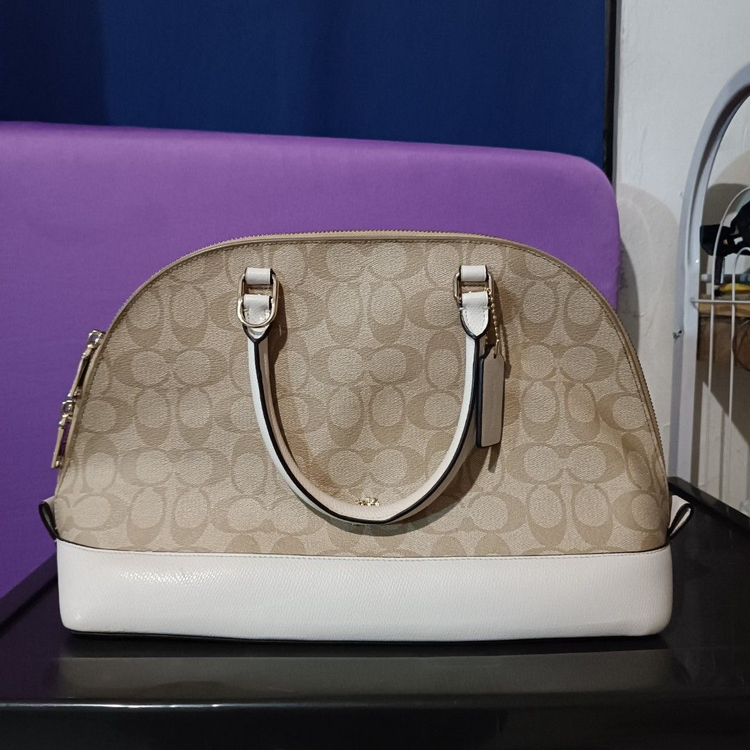 Coach Sierra Satchel Medium Bag, Luxury, Bags & Wallets on Carousell