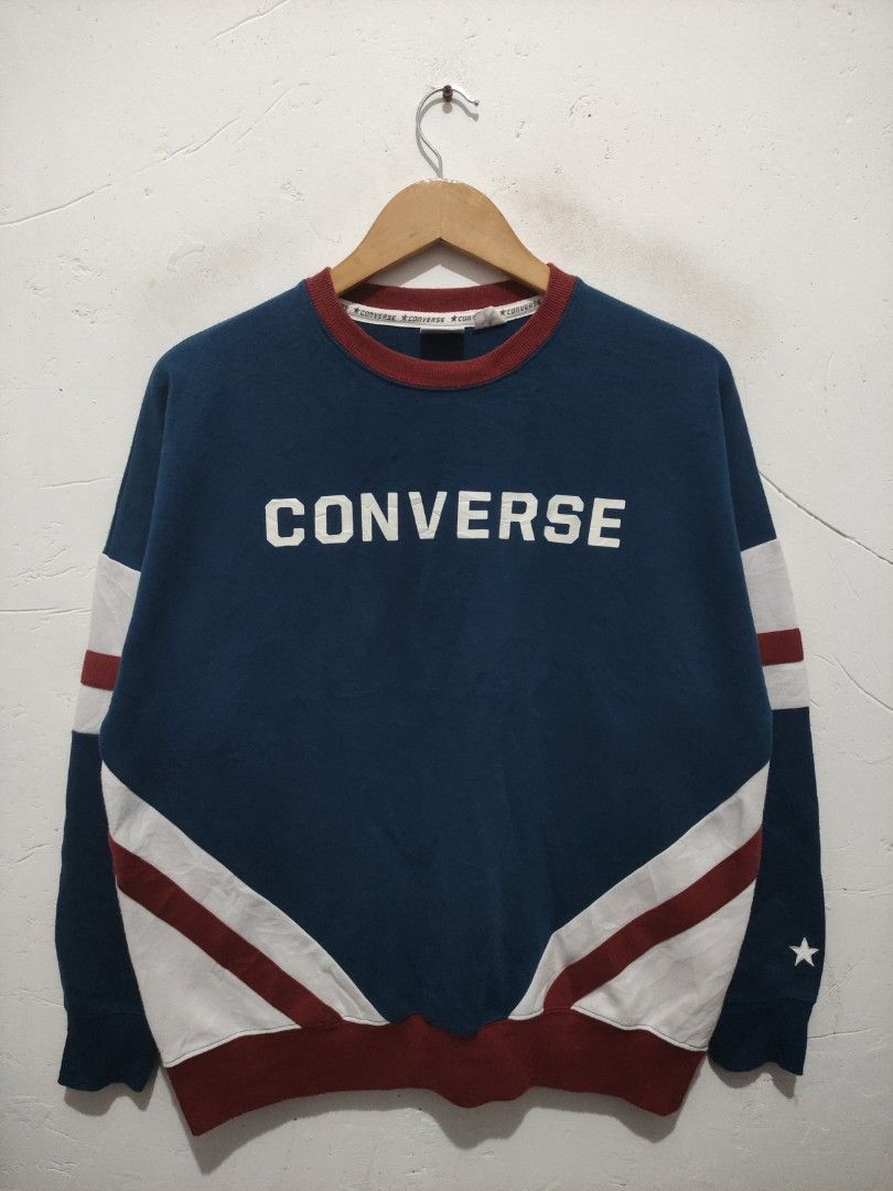 Rare Converse X Captain America Sweatshirt Men s Fashion Tops
