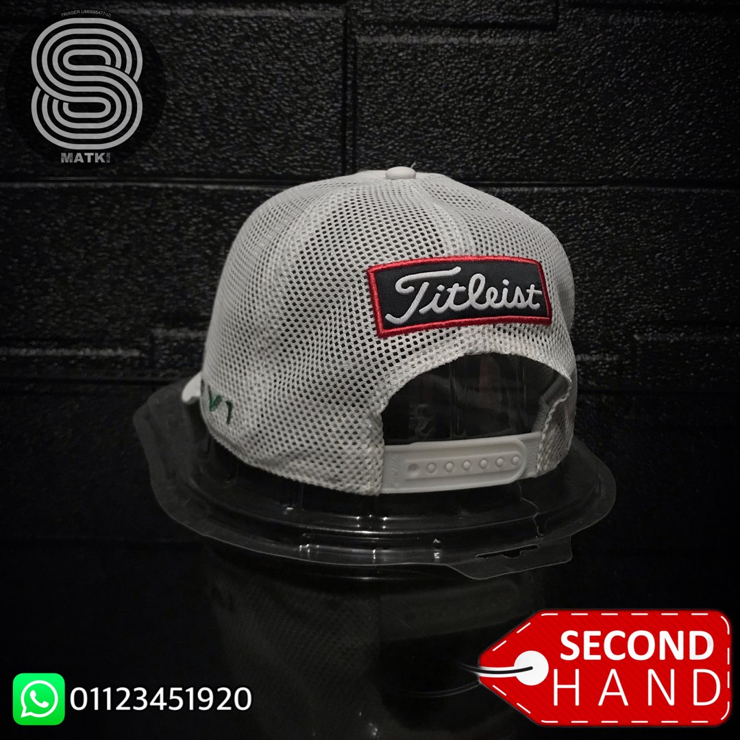 Titleist trucker hat flat bill 2025