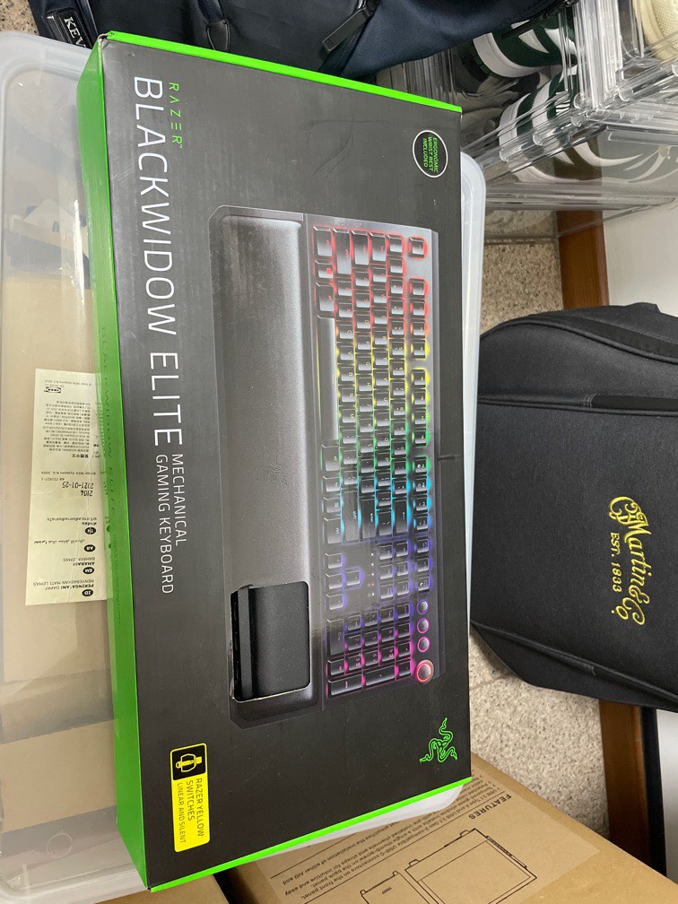 RAZER BLACKWIDOW ELITE Yellow Switch, Computers & Tech, Parts ...