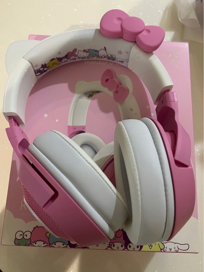 Razer Kraken BT headset Hello Kitty Edition, Audio, Headphones