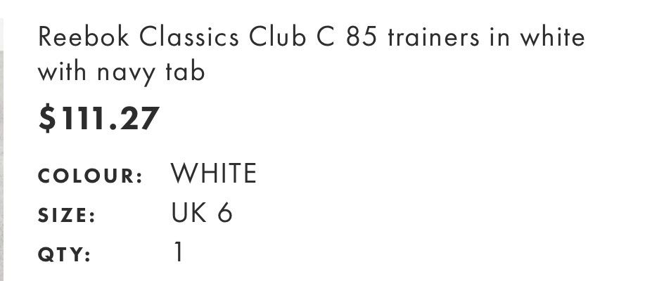 Reebok Classic Club C 85 Trainers Women s Fashion Footwear