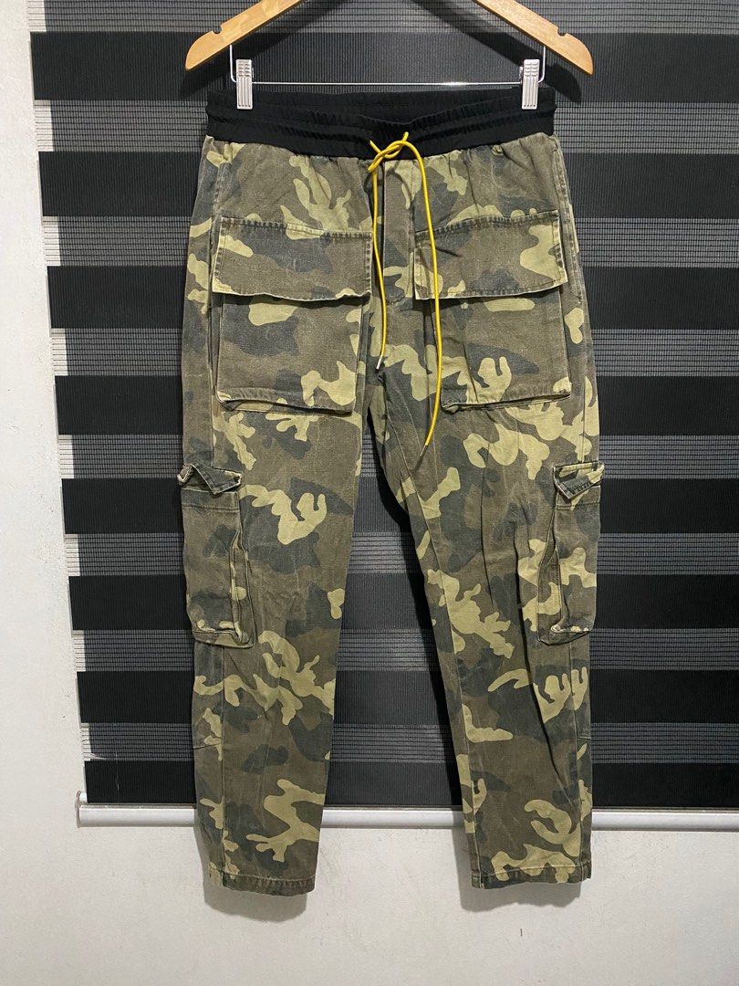 Rhude shop camo pants