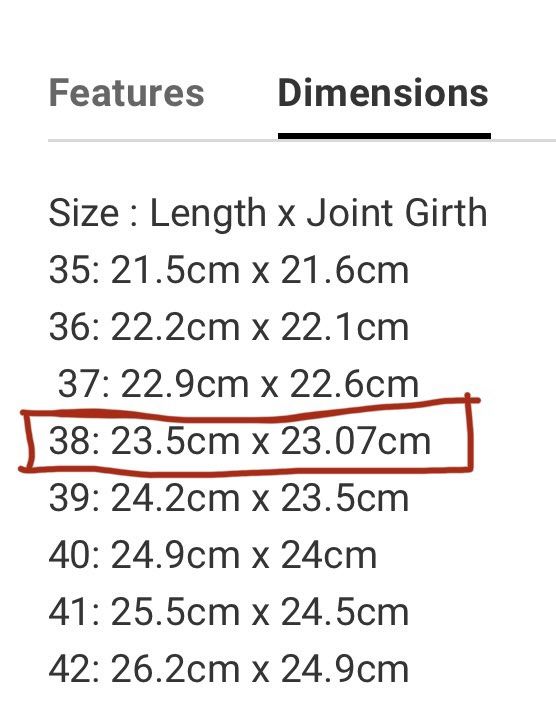 Size chart rubi new arrivals sandal