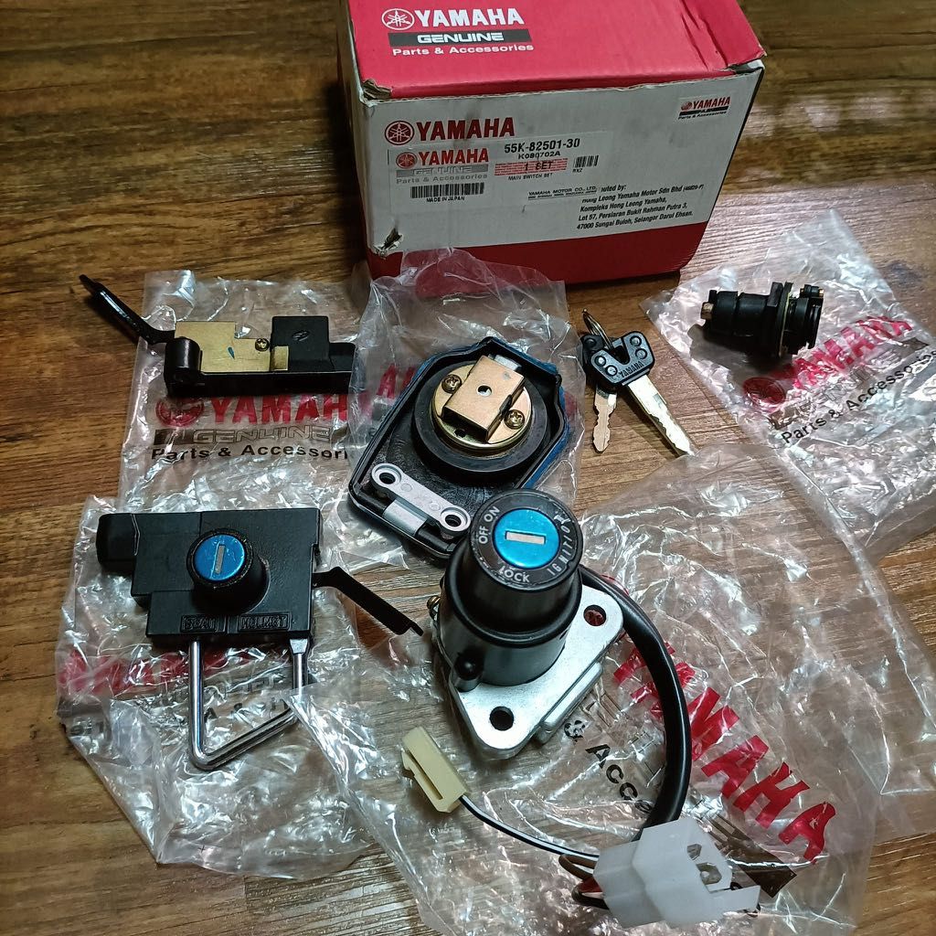 RXZ Ignition Main Switch and lock Set, Motorcycles, Motorcycle