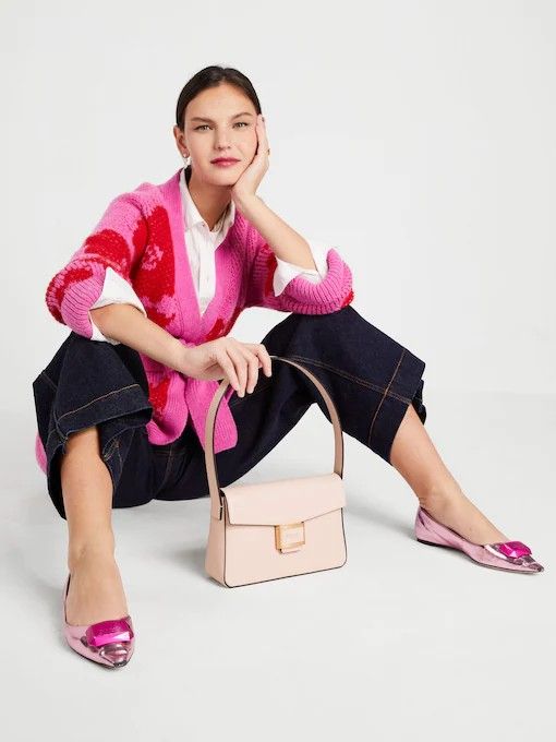 Kate Sp SALES (Ends 5 Sep Noon) Kate Spade Katy Medium Shoulder Bag Ocean Beach ...