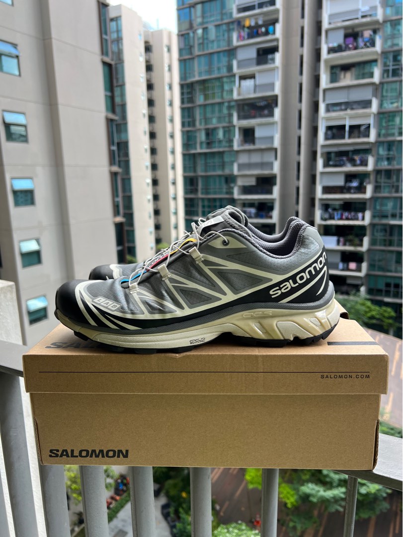 Salomon xt6 grey on sale
