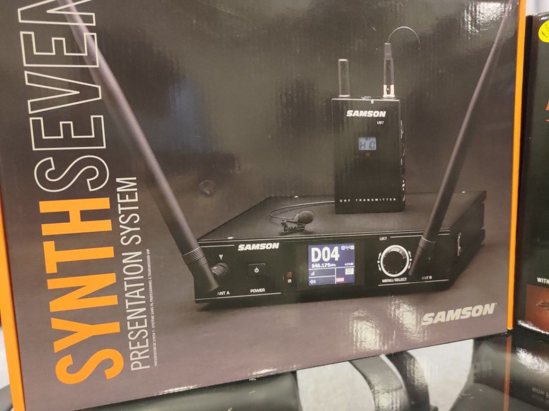 Samson7 SAMSON SYNTH SEVEN Presentation System, Audio, Microphones on Carousell