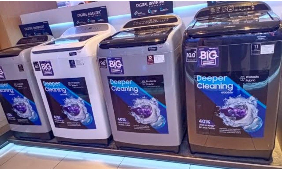 Samsung Top Load Inverter Washing Machine, TV & Home Appliances