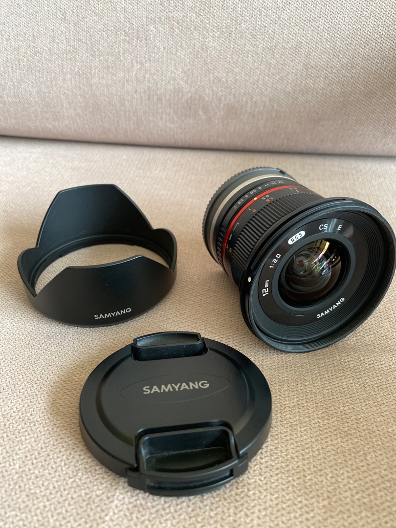 Samyang 12 mm f/2.0, Photography, Lens & Kits on Carousell