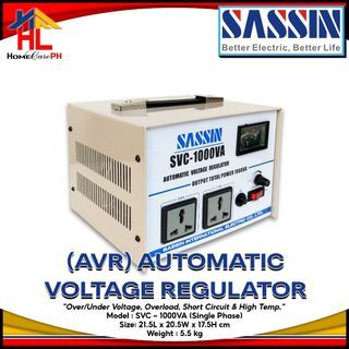 Sassin Automatic Voltage Regulator (SVC-1000VA)