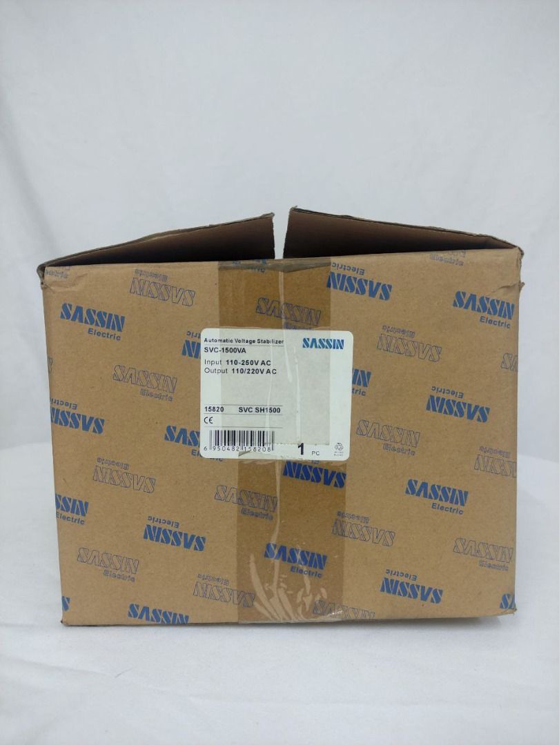 Sassin Automatic Voltage Regulator (SVC-1500VA) on Carousell