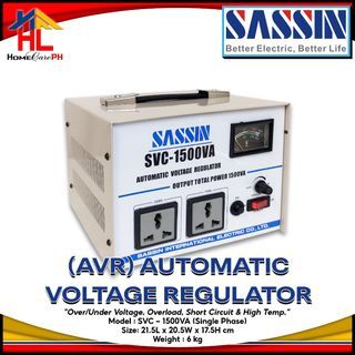 Sassin Automatic Voltage Regulator (SVC-1500VA)