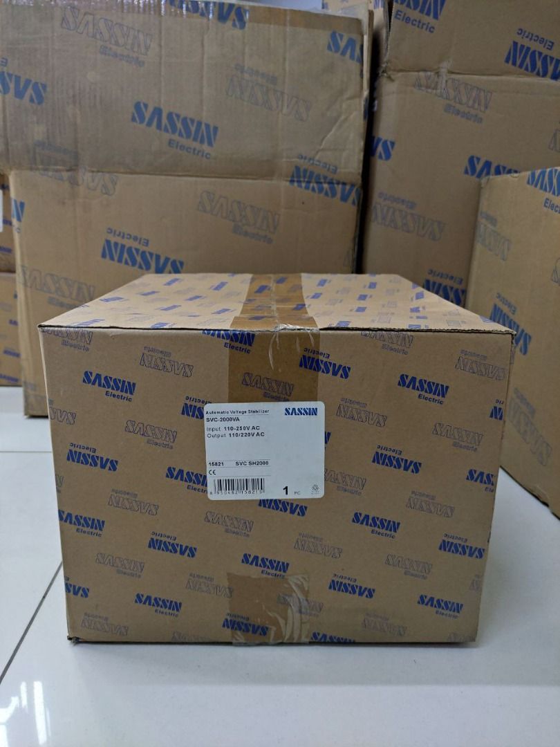 Sassin Automatic Voltage Regulator (SVC-2000VA), TV & Home Appliances ...