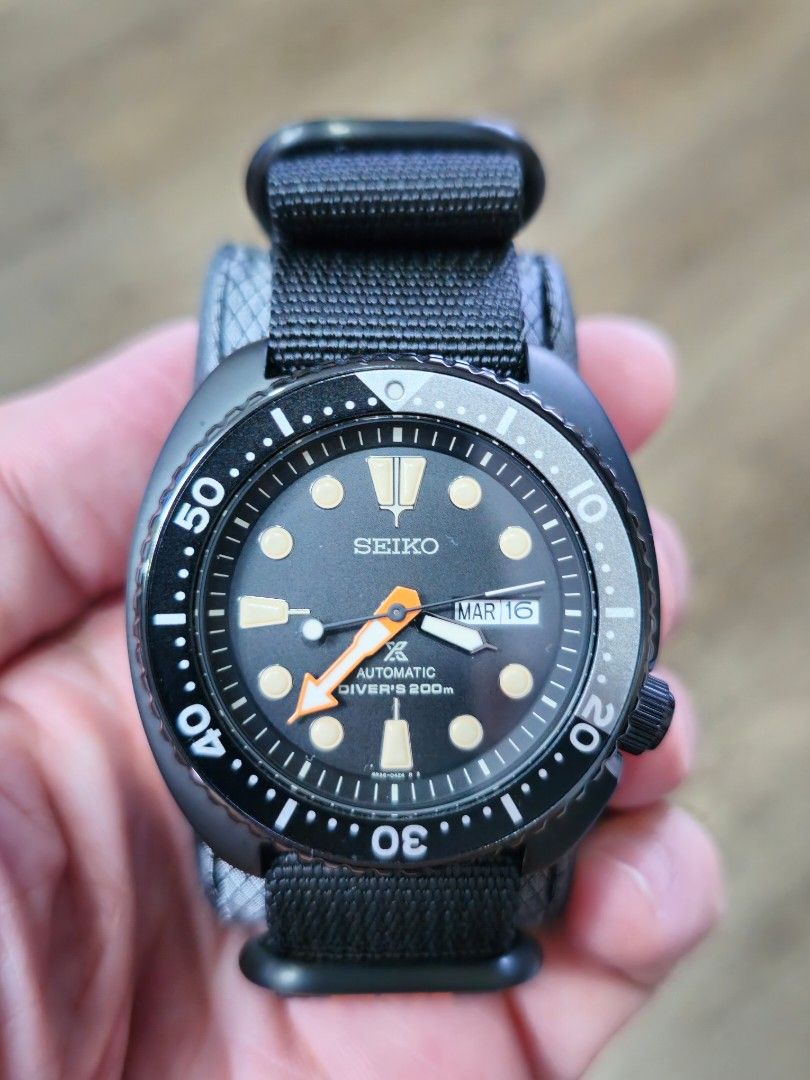 Seiko skx013 black panther top