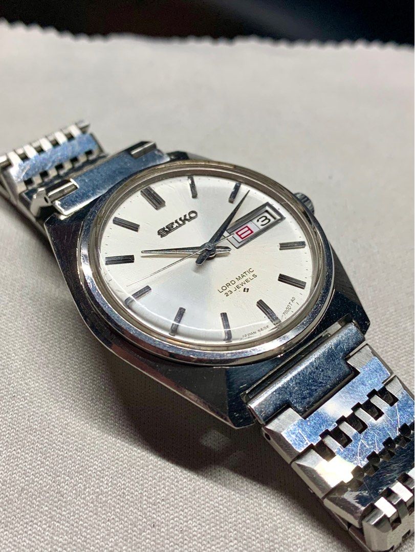 Seiko Lord Matic 5606-7000 LM Automatic mechanical vintage watch ...