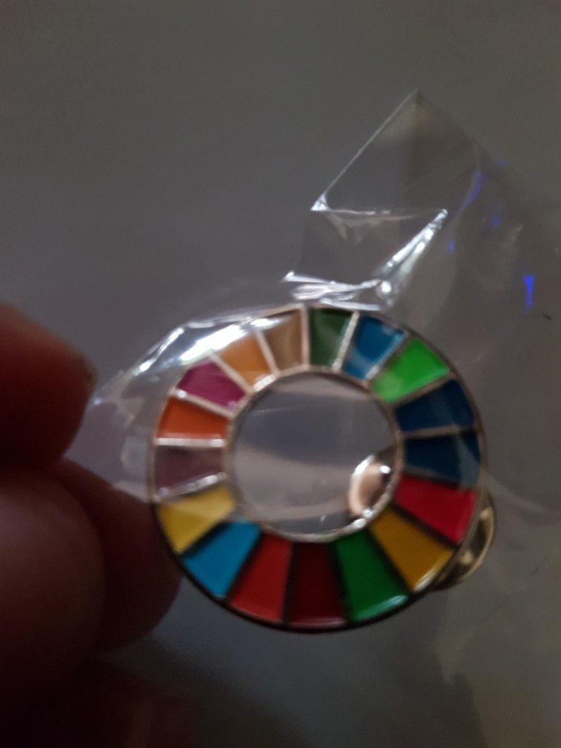 SDG lapel pin, Men's Fashion, Watches & Accessories, Cuff Links on