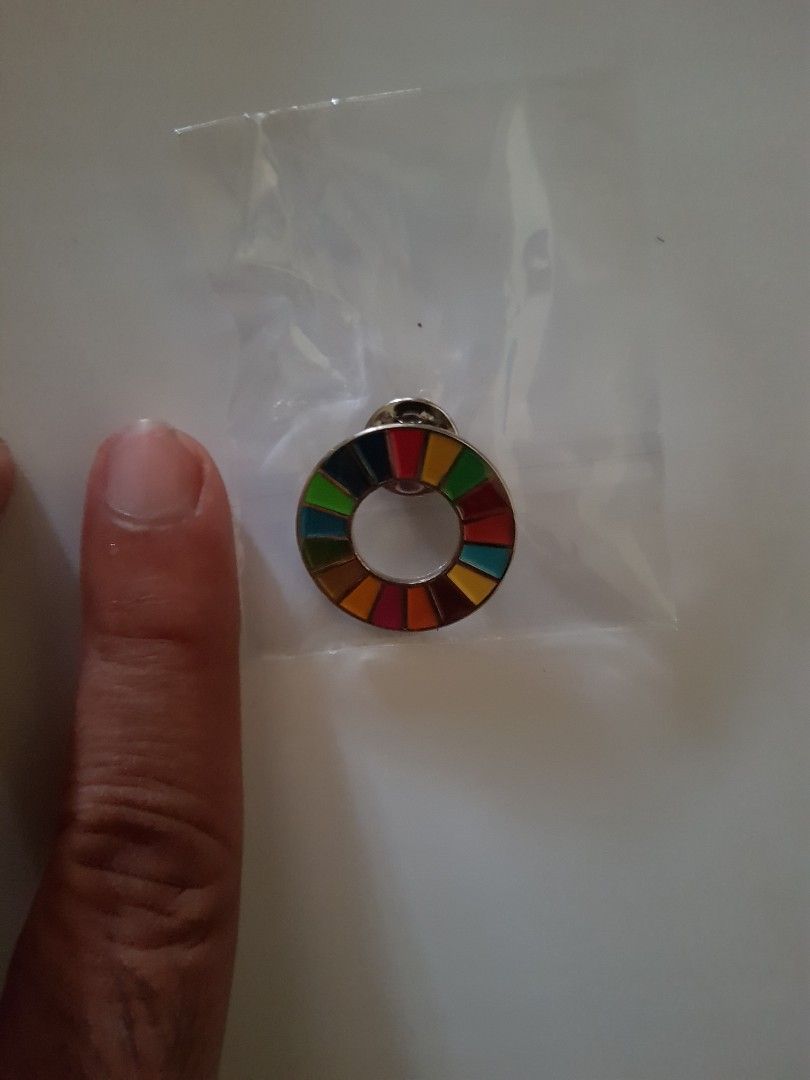 SDG lapel pin, Men's Fashion, Watches & Accessories, Cuff Links on