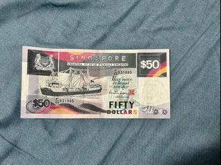 Ship Series old currency 💵 $50
